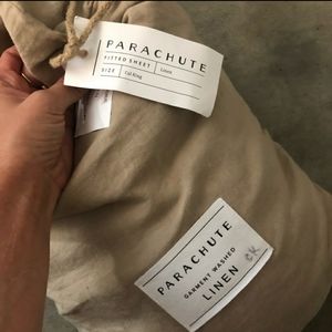 Parachute Home Bedding Linen Fitted Sheet